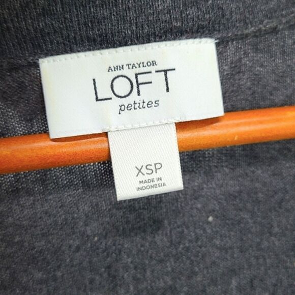 LOFT Women's Striped Cardigan Wool Blend Size XS Petite - Picture 6 of 6